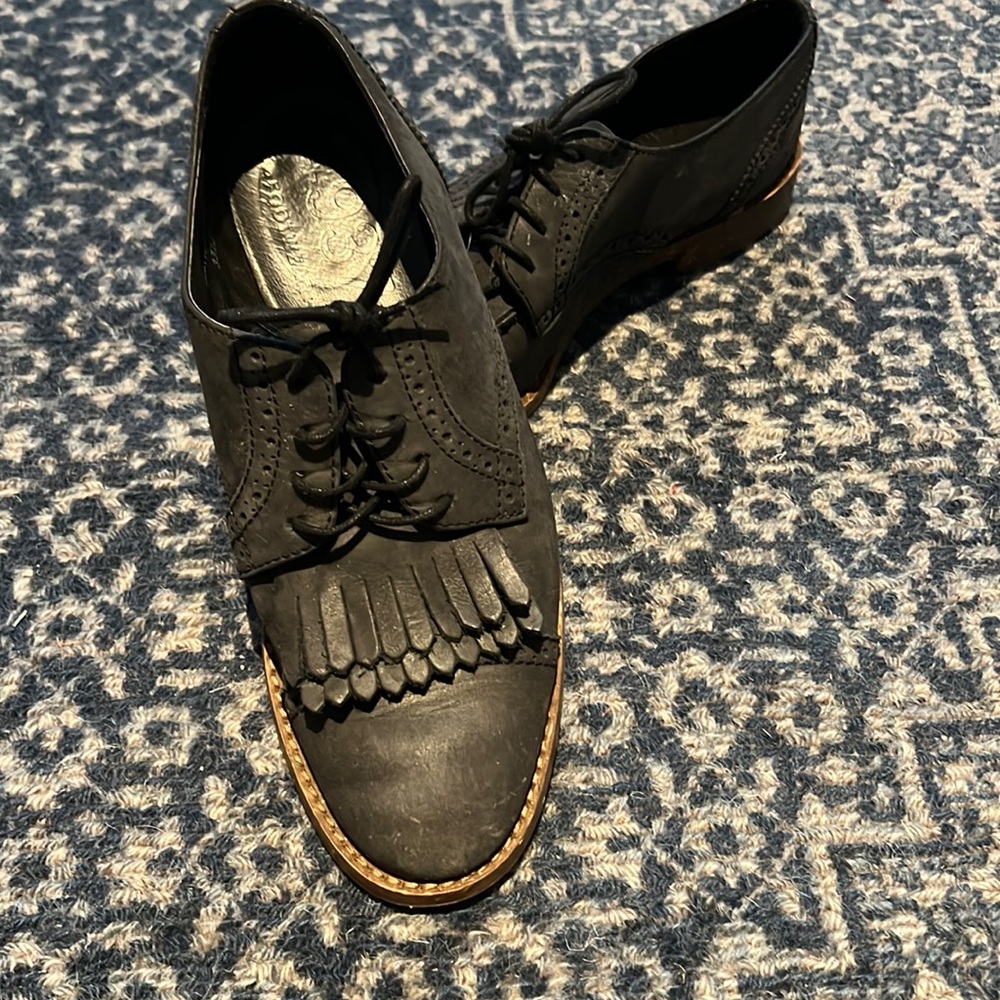 Madewell suede brogues size 6.5